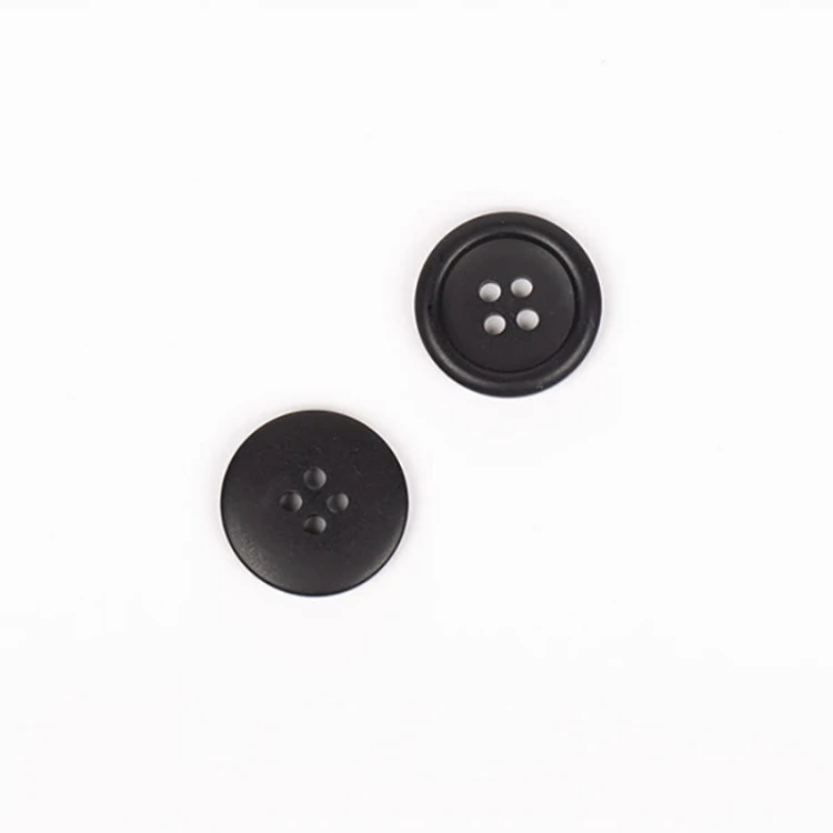 Guzik Drops czarny matowy / 18 mm / 817