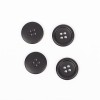 Guzik Drops czarny matowy / 18 mm / 817