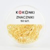 Znaczniki oczek Kokonki Accessories / agrafka / złoto / 50 szt.