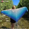 Autorka chust: Splotki MySzy; Wzór:  Ambrozja od Ananxo Handmade