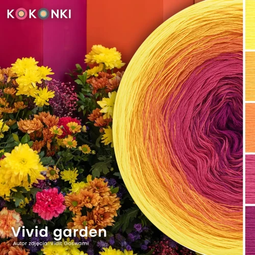KOKONEK Nature NT085 Vivid garden - Mleczyk/kurkuma/dynia/malina/jeżyna