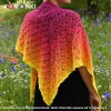 Autorka chusty:  Agnieszka Narel; Wzór:  Rhombic weaves od Tangled by K