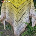 Autorka chusty: Szalone Szydełko; Wzór: Estate od Handmade by Gizia