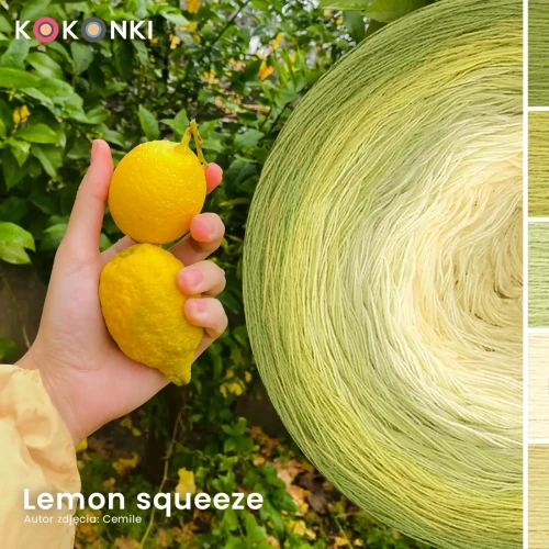 KOKONEK Nature NT089 Lemon squeeze - Pesto/awokado/wasabi/masełkowy/rumianek