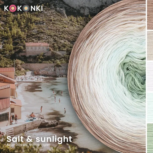 KOKONEK Nature NT091 Salt & sunlight - Latte/beż/beza/lody pistacjowe/szałwia