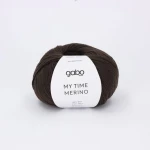 Włóczka Gabo Wool My Time Merino 9305 / gorzka czekolada