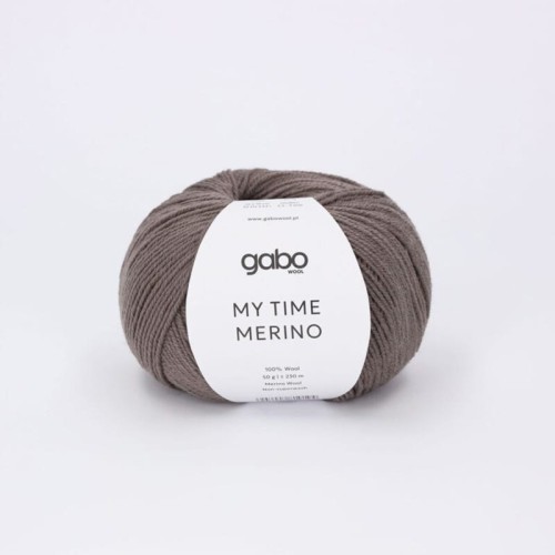 Włóczka Gabo Wool My Time Merino 9308 / ziemisty brąz