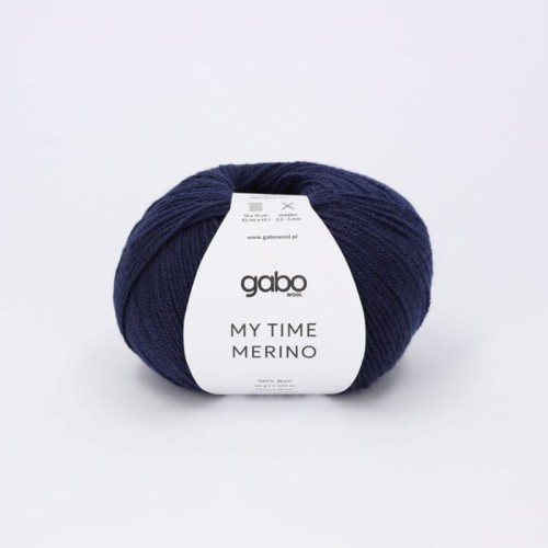 Włóczka Gabo Wool My Time Merino 9936 / atrament
