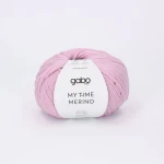 Włóczka Gabo Wool My Time Merino 9520 / mglista peonia