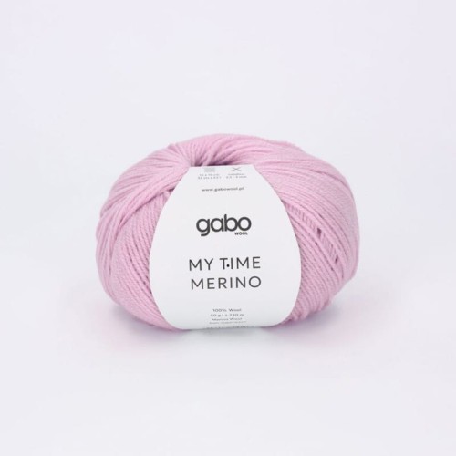 Włóczka Gabo Wool My Time Merino 9520 / mglista peonia