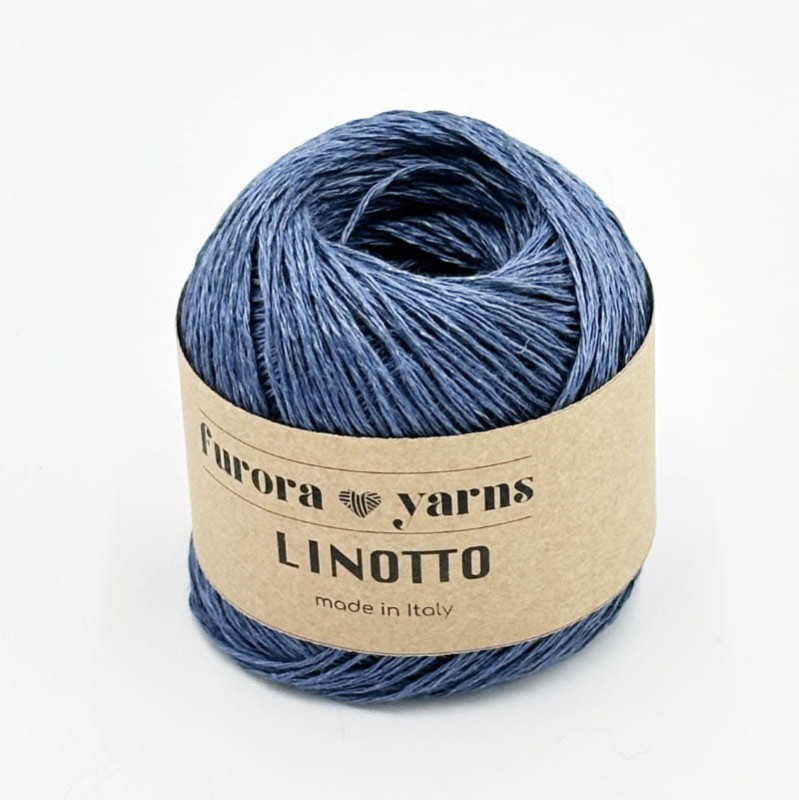 Włóczka Furora Yarns Linotto / jeans