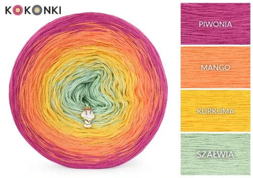 KOKONEK Classic B308 - Piwonia/mango/kurkuma/szałwia