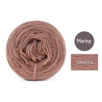 KOKONEK Mono Merino jeden kolor - terakota / 250m