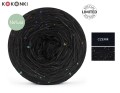 KOKONEK_Nature GLOW NG01 - Czerń + cekiny disco czerń / 400 m / 3+1 nitki - GOTOWY