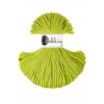 Sznurek pleciony bawełniany Bobbiny Junior / Dopamine Lime / 3mm / 100m