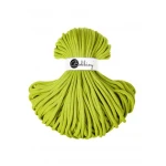 Sznurek pleciony bawełniany Bobbiny Jumbo / Dopamine Lime / 9mm / 100m
