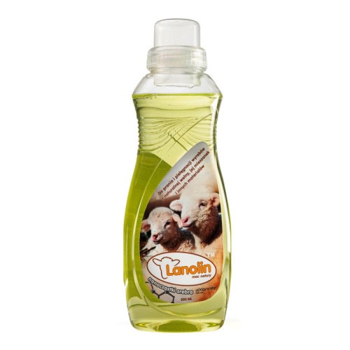 Płyn do prania tkanin i wełny Lanolin / 500 ml
