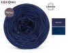 KOKONEK_Merino GLOW MG11 - Granat + cekiny granat / 400 m / 3+1 nitki - GOTOWY