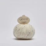 Włóczka Cardiff Cashmere Classic 301 / nordic / ecru tweed