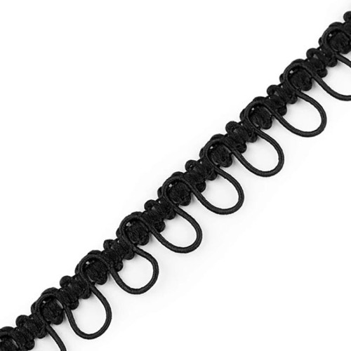 Taśma pętelkowa / szerokość 15 mm / długość 3 m / czerń / 510673