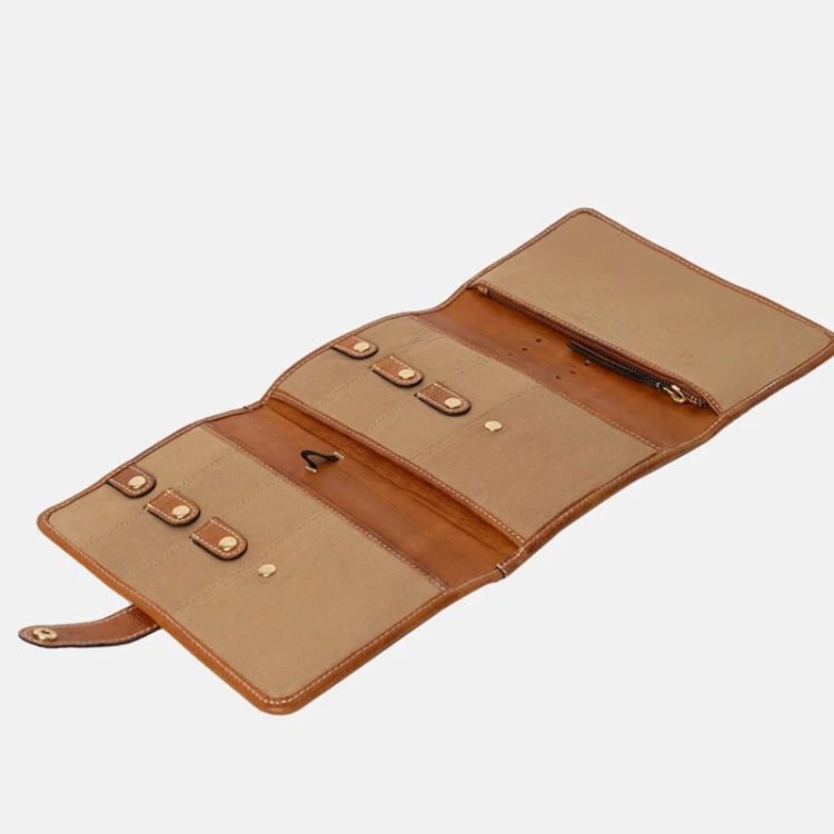 Etui / organizer / RE:DESIGNED / Project 7 / skóra / burned tan/gold