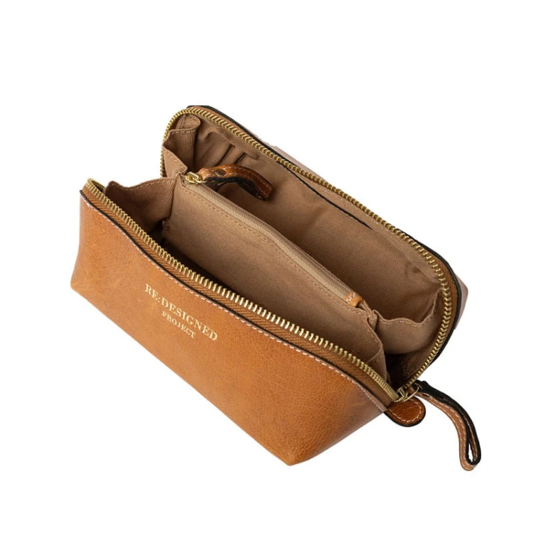Etui / piórnik / organizer / RE:DESIGNED / Project 36 / skóra / burned tan/gold
