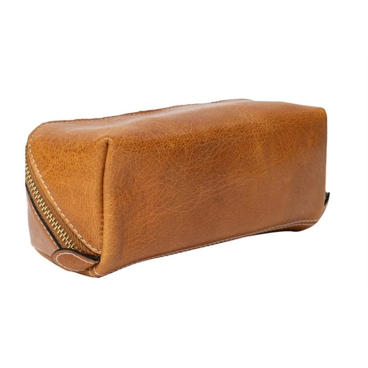 Etui / piórnik / organizer / RE:DESIGNED / Project 36 / skóra / burned tan/gold