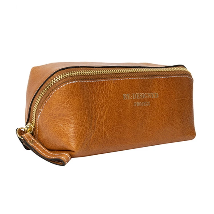 Etui / piórnik / organizer / RE:DESIGNED / Project 36 / skóra / burned tan/gold