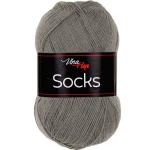 Włóczka skarpetkowa Vlna-Hep Socks 61029 / średni szary