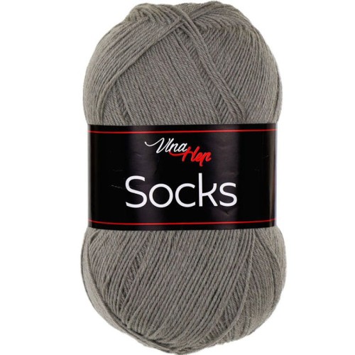 Włóczka skarpetkowa Vlna-Hep Socks 61029 / średni szary