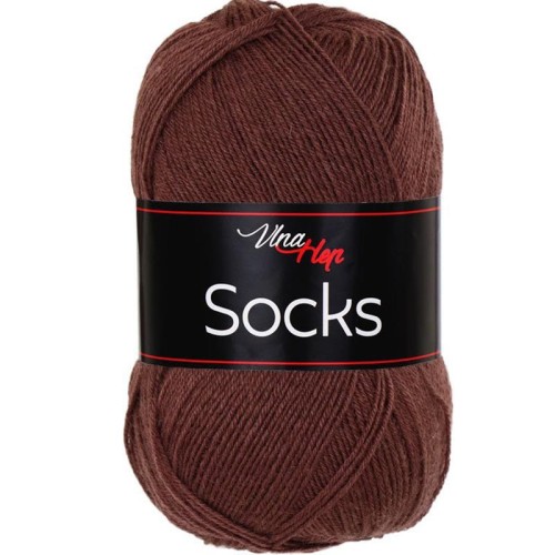 Włóczka skarpetkowa Vlna-Hep Socks 61058 / brązowy
