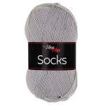 Włóczka skarpetkowa Vlna-Hep Socks 61027 / jasny szary