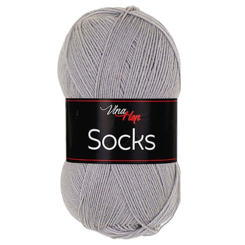 Włóczka skarpetkowa Vlna-Hep Socks 61027 / jasny szary