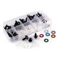 Zestaw oczy brokatowe do zabawek 16 mm / 930733