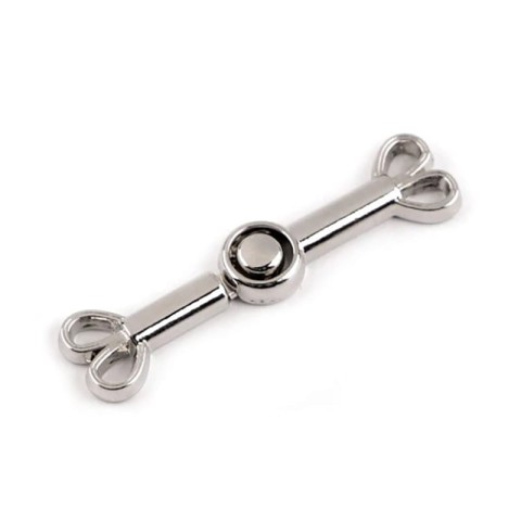 Zapięcie ozdobne / nikiel / 10 x 40 mm / 1 szt / 930741