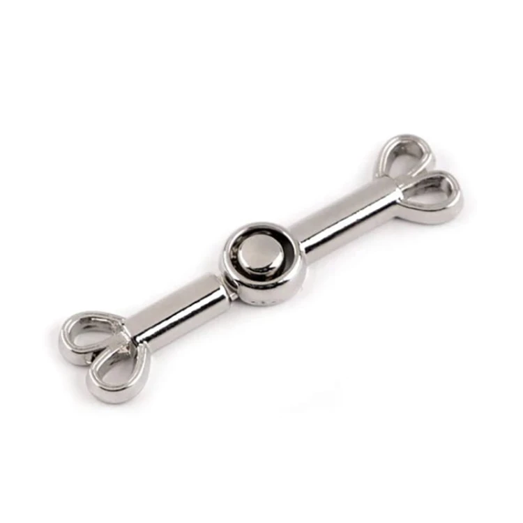 Zapięcie ozdobne / nikiel / 10 x 40 mm / 1 szt / 930741