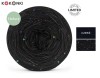 KOKONEK Nature Mono Glow NG01 - Czerń + cekiny disco czerń