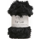 Příze Go Handmade Fur Lux 17661 / černá