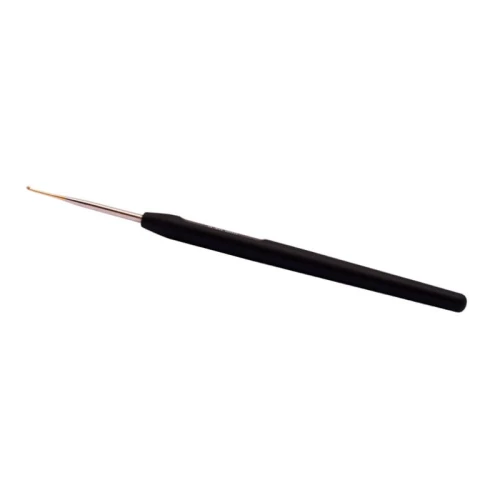 Szydełko KnitPro Soft Grip z czarną rączką / 1,75 mm / 30866