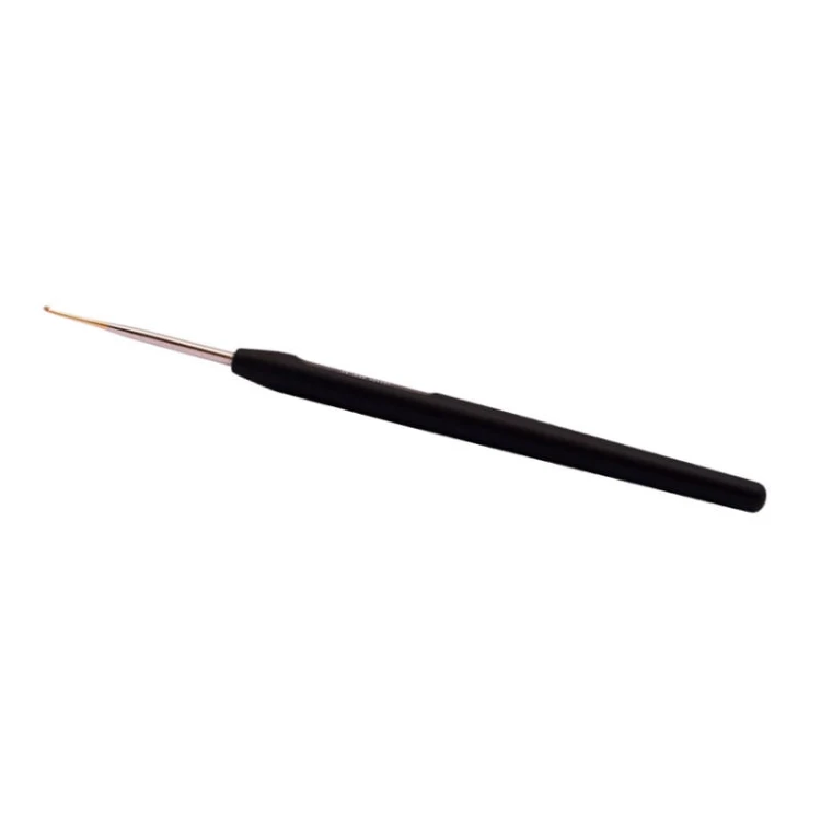 Szydełko KnitPro Soft Grip z czarną rączką / 1,75 mm / 30866