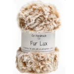 Příze Go Handmade Fur Lux 17666 / veverka