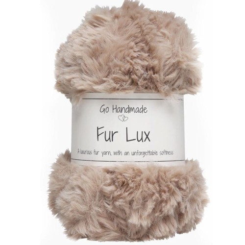 Włóczka Go Handmade Fur Lux 17692 / brąz