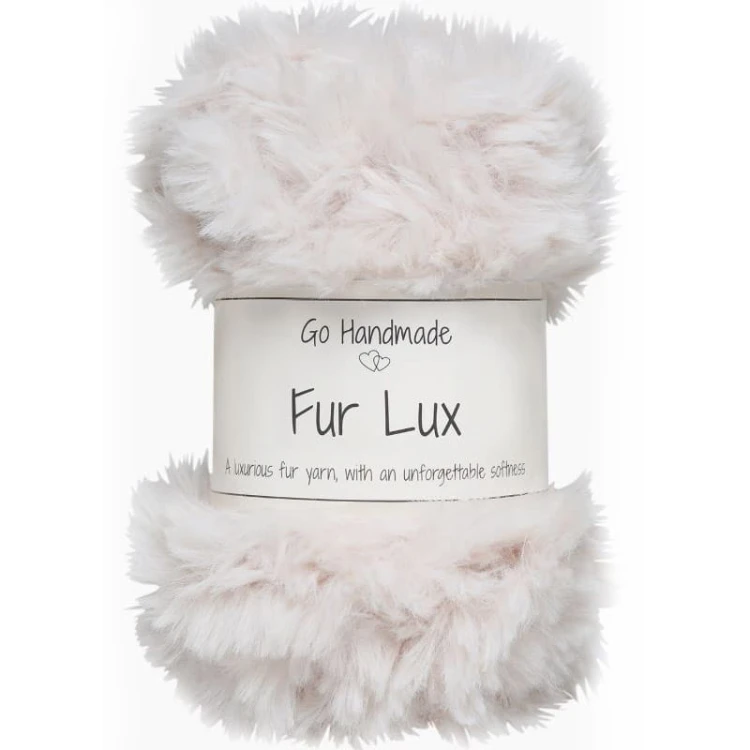 Włóczka Go Handmade Fur Lux 17693 / beż