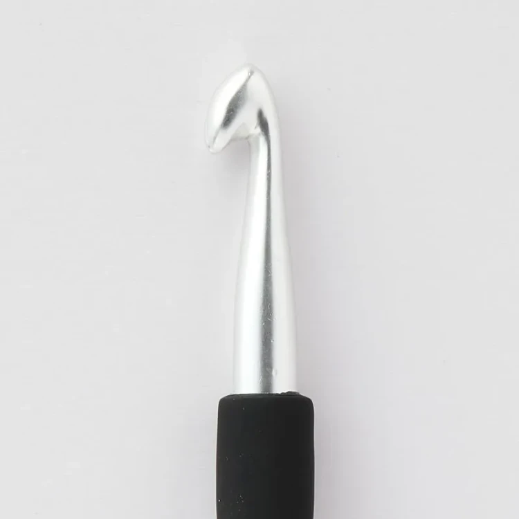 Szydełko KnitPro Soft Grip z czarną rączką