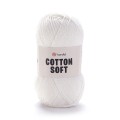 Włóczka YarnArt Cotton Soft 01 / biały naturalny