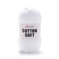 Włóczka YarnArt Cotton Soft 62 / biel optyczna