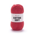 Włóczka YarnArt Cotton Soft 26 / koralowa czerwień