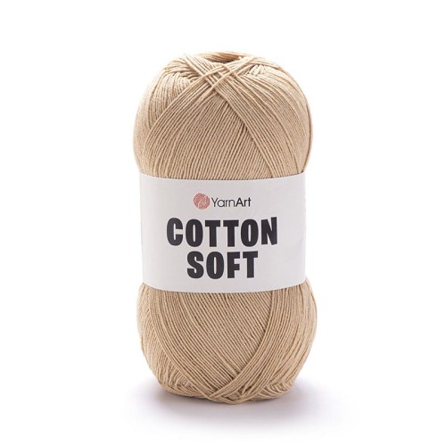 Włóczka YarnArt Cotton Soft 07 / ciepły beż