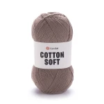 Włóczka YarnArt Cotton Soft 71 / ciemny beż