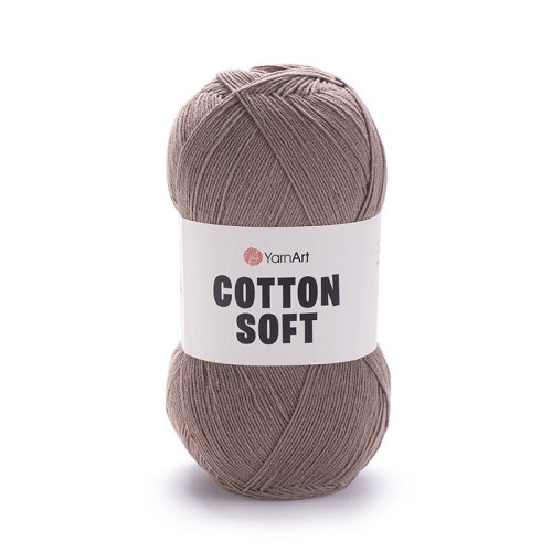 Włóczka YarnArt Cotton Soft 71 / ciemny beż